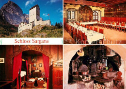13161509 Sargans Schloss Sargans Rittersaal Zimmer Graefin Agnes Alte Schlosskue - Other & Unclassified