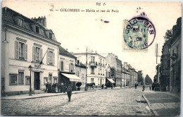 92 COLOMBES - La Mairie Et La Rue De Paris. - Colombes
