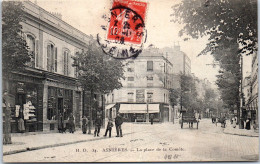 92 ASNIERES SUR SEINE - La Place De La Comete. - Asnieres Sur Seine