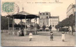 92 BOIS COLOMBES - La Place De La Republique, Le Kiosque  - Other & Unclassified