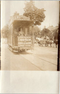 37 TOURS - CARTE PHOTO - Tramway Avenue Grammont  - Tours