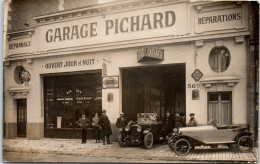 37 TOURS - CARTE PHOTO - Garage PICHARD 56 Avenue Grammont - Tours