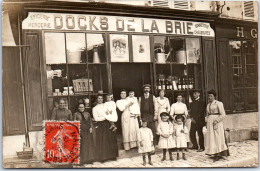 45 NEUVILLE AUX BOIS - CARTE PHOTO - Docks De La Brie  - Autres & Non Classés