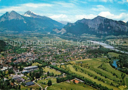 13161147 Bad Ragaz Mit Gonzen Alvier Und Flaescherberg Alpen Fliegeraufnahme Bad - Andere & Zonder Classificatie