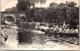 94 JOINVILLE LE PONT - Joutes A La Lance Sur La Marne - Joinville Le Pont