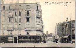 94 IVRY - Rue J.B Clement Et Nouveau Bureau De Poste. - Ivry Sur Seine