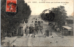 94 IVRY - L'entree D'ivry Par La Porte De La Gare. - Ivry Sur Seine