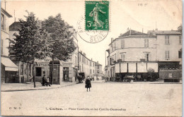 94 ARCUEIL CACHAN - Place Gambetta Et La Rues Desmoulins. - Arcueil