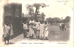 CPA Carte Postale Sénégal Dakar Retour Du Marché 1904 VM80737ok - Sénégal