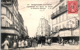 93 MONTREUIL SOUS BOIS - Carrefour Des Rues De Paris Et E Marcel  - Montreuil