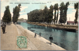 93 AUBERVILLIERS - Le Canal Saint Denis  - Aubervilliers