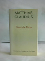 Sämtliche Werke Von Claudius, Matthias - Ohne Zuordnung