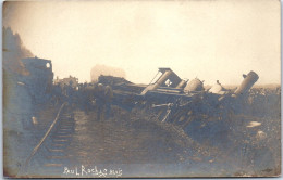 41 CHOUZY - CARTE PHOTO - Vue De La Locomotive Deraillee 21.10.1904 - Autres & Non Classés