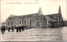 02 HIRSON - L'eglise Incendie Le 09 Janvier 1906  - Hirson