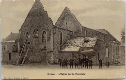 02 HIRSON - L'eglise Apres L'incendie De 1906  - Hirson