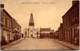 60 ESTREES SAINT DENIS - La Rue De L'eglise. - Estrees Saint Denis