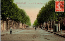 60 BEAUVAIS - Perspective De L'avenue De La Republique. - Beauvais