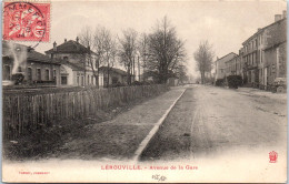 55 LEROUVILLE - L'avenue De La Gare.  - Lerouville