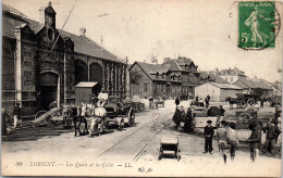 56 LORIENT - Les Quais Et La Criee. - Lorient