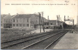 92 MALAKOFF - L'usine De Caifa Et La Ligne De Chemin De Fer. - Malakoff