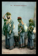 TUNISIE - SCENES ET TYPES - EDITEUR GARRIGUES CARTE COLORISEE - MENDIANTES BEDOUINES - FEMME - Tunisie