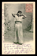 TUNISIE - SCENES ET TYPES - EDITEUR F. SOLER CARTE PIONNIERE - MAURESQUE - FEMME - Tunisia