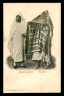 TUNISIE - SCENES ET TYPES - EDITEUR GARRIGUES CARTE PIONNIERE - MAURESQUES - FEMME - Tunisia