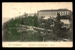 PORTUGAL - COIMBRA - UM TRECHO DO JARDIM BOTANICO E LYCCA - Coimbra
