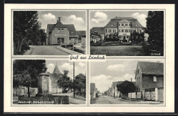 AK Leimbach, Bäckerei & Kolonialwarengeschäft, Schloss, Dorfstrasse  - Sonstige & Ohne Zuordnung