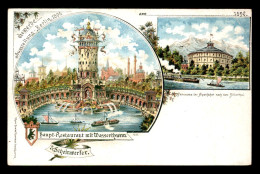 ALLEMAGNE - BERLIN - CARTE LITHOGRAPHIQUE GRUSS DE 1896 - Autres & Non Classés