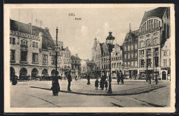 AK Kiel, Markt Mit Geschäften  - Kiel