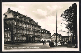 AK Bayreuth, Hans Schemm-Platz Mit Neuem Rathaus  - Bayreuth