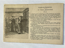 Franc - Maçonnerie .anti Franc Maçonnerie . Contes De Fraimbois . La Franc - Maçonnerie . - Jewish