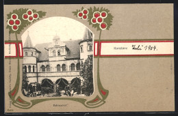 AK Konstanz, Blick Auf Den Rathaushof 1904  - Konstanz