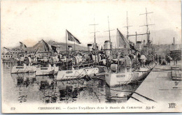 50 CHERBOURG - Contre Torpilleurs Dans Le Bassin De Commerce  - Cherbourg