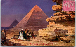 EGYPTE - Couche De Soleil Sur Les Pyramides  - Andere & Zonder Classificatie