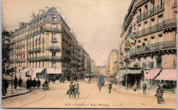 75012 PARIS - La Rue Monge (carte Couleurs) - Distretto: 12