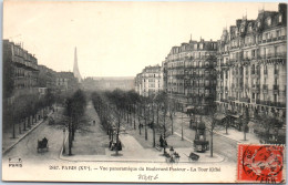 75015 PARIS - Vue Panoramique Bld Pasteur, Tour Eiffel - Paris (15)