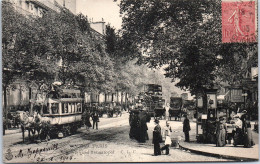 75002 PARIS - Le Boulevard Sebastopol (tramways & Attelages) - Arrondissement: 02