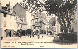 73 CHAMBERY - Rue Du Lycee & La Tour Bossus  - Chambery