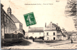 72 CHATEAUDU LOIR - La Place De L'hopital. - Chateau Du Loir