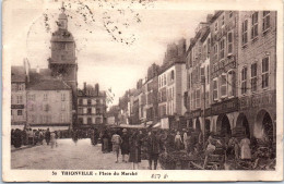 57 THIONVILLE - La Place Du Marche. - Thionville