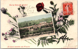 38 LA COTE SAINTE ANDRE - Je Vous Envoi Ces Fleurs - Altri & Non Classificati