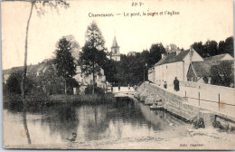 21 CHAMESSON - Le Pont, La Porte Et L'eglise  - Other & Unclassified