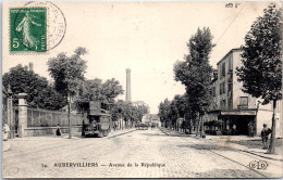93 AUBERVILLIERS - Avenue De La Republique  - Aubervilliers