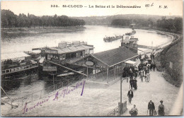 92 SAINT CLOUD - La Seine Et Le Debarcadere. - Saint Cloud