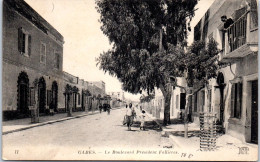 TUNISIE - GABES - Le Boulevard Du President Fallieres. - Tunesien