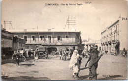 MAROC - CASABLANCA - Vue De La Rue Du Generale Drude. - Casablanca