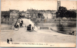 89 AUXERRE - Le Pont Paul Bert Et Les Quais  - Auxerre