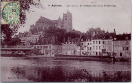 89 AUXERRE - Les Quais, Lma Cathedrale & La Prefecture. - Auxerre